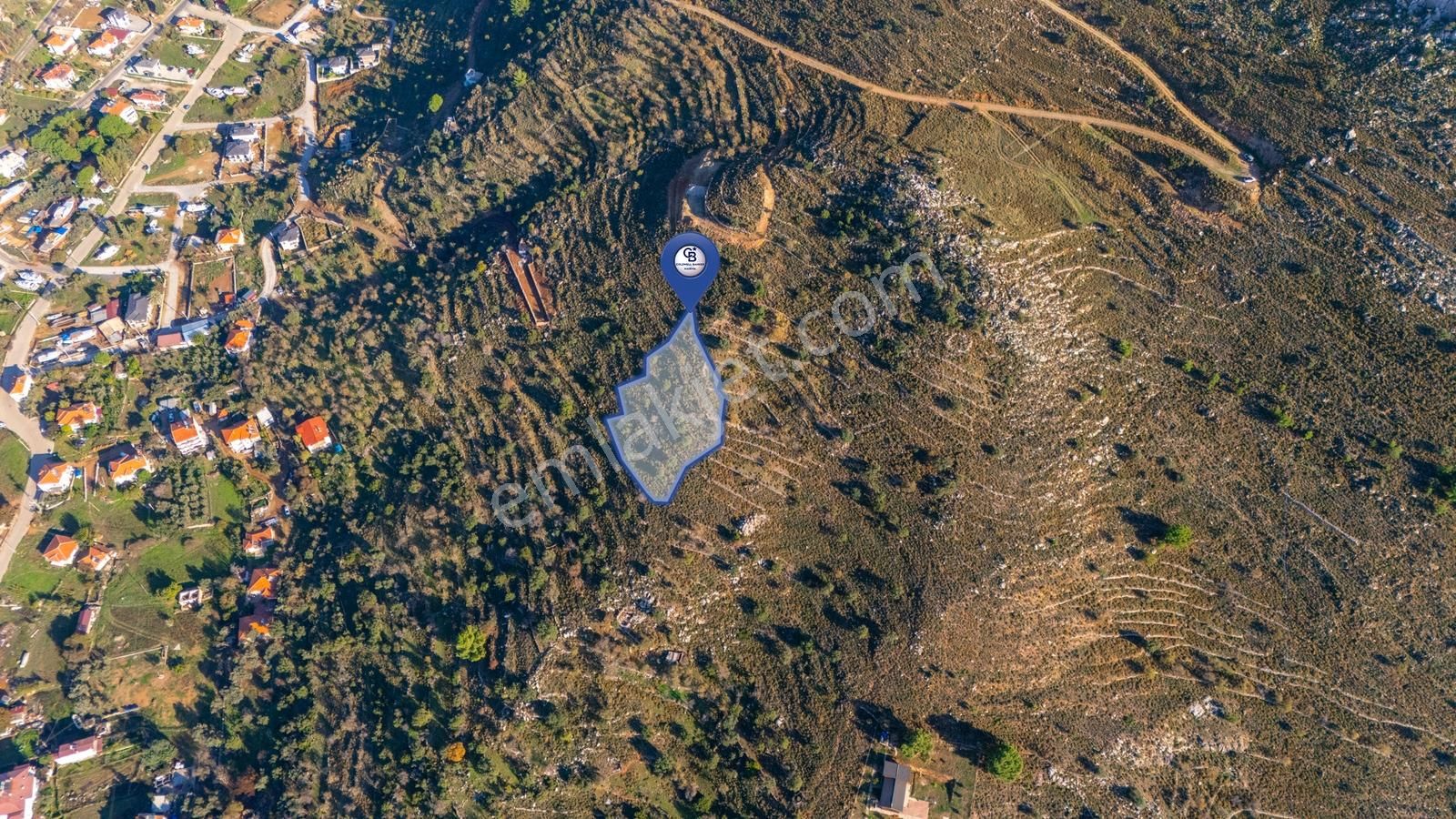 Cb Marina' Dan Bozburun'da Denize Yürüme Mesafesi Satılık Tarla - Görsel 6