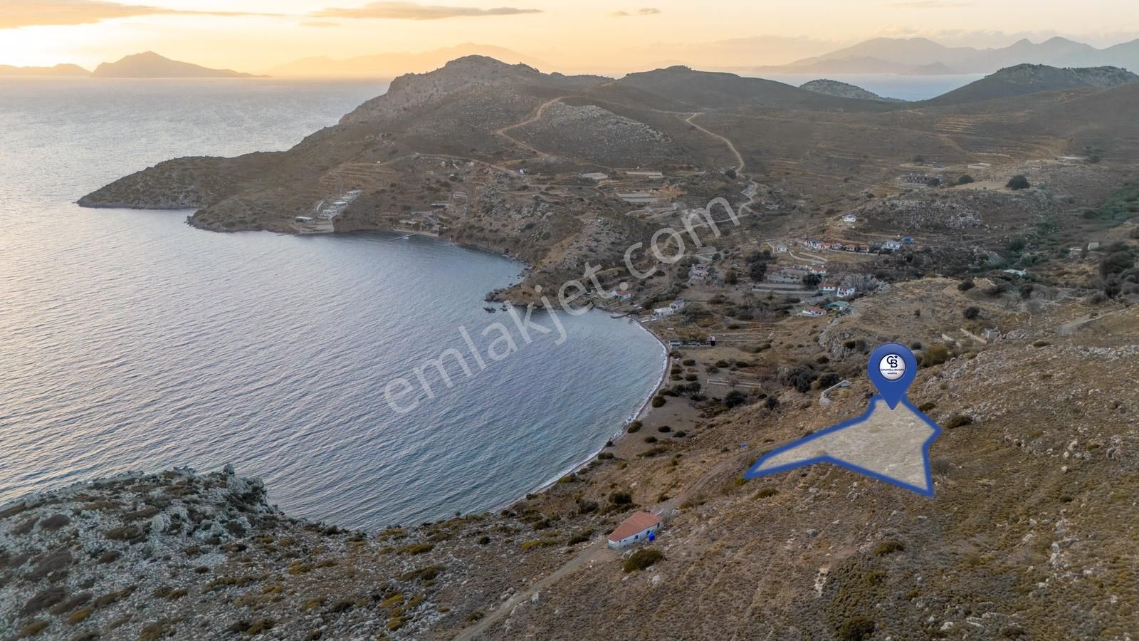 Cb Marina' Dan Bozburun'da Denize Yürüme Mesafesi Satılık Tarla - Görsel 17