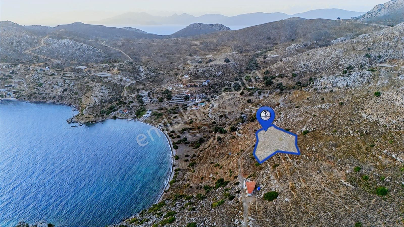 Cb Marina' Dan Bozburun'da Denize Yürüme Mesafesi Satılık Tarla - Görsel 20