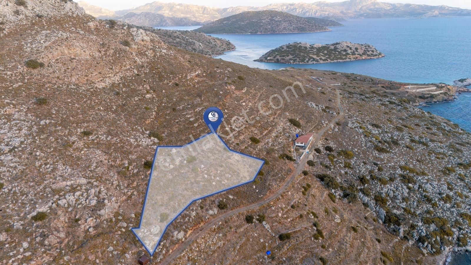 Cb Marina' Dan Bozburun'da Denize Yürüme Mesafesi Satılık Tarla - Görsel 3