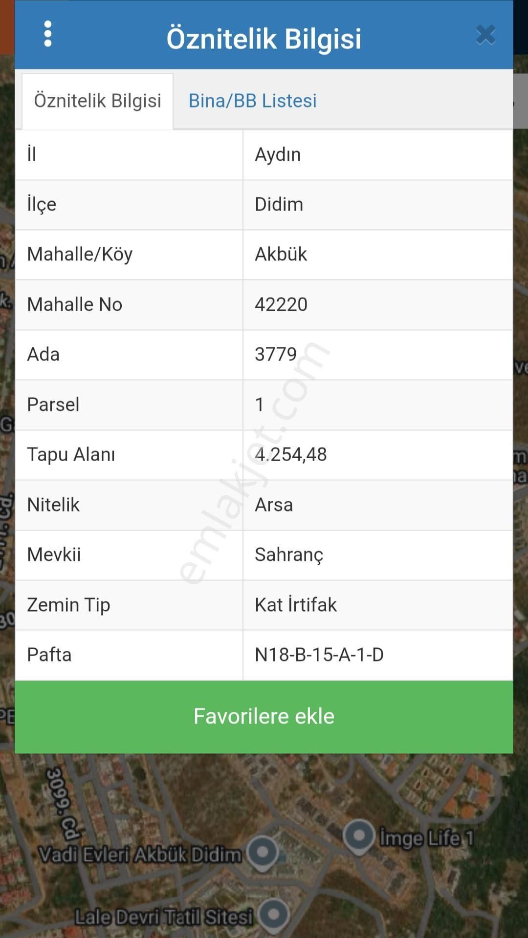 Aydın Didim Akbük Merkezde Bitişik Nizam 230 M2 Vılla Arsası - Görsel 3
