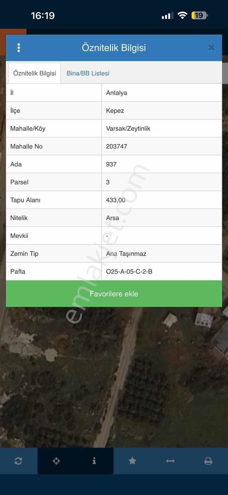 Şelale Kavşağı 433m2 5 Kat İmarlı İnşaata Hazır Satılık Arsa - Görsel 4