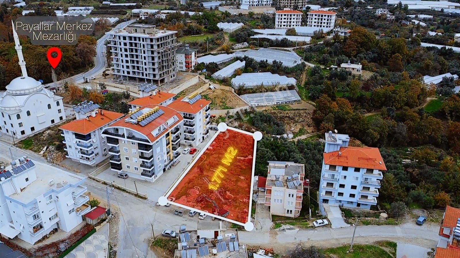 Payallar Mahallesinde Ticari + Konut İmarlı 1.771 M2 Arsa - Görsel 6