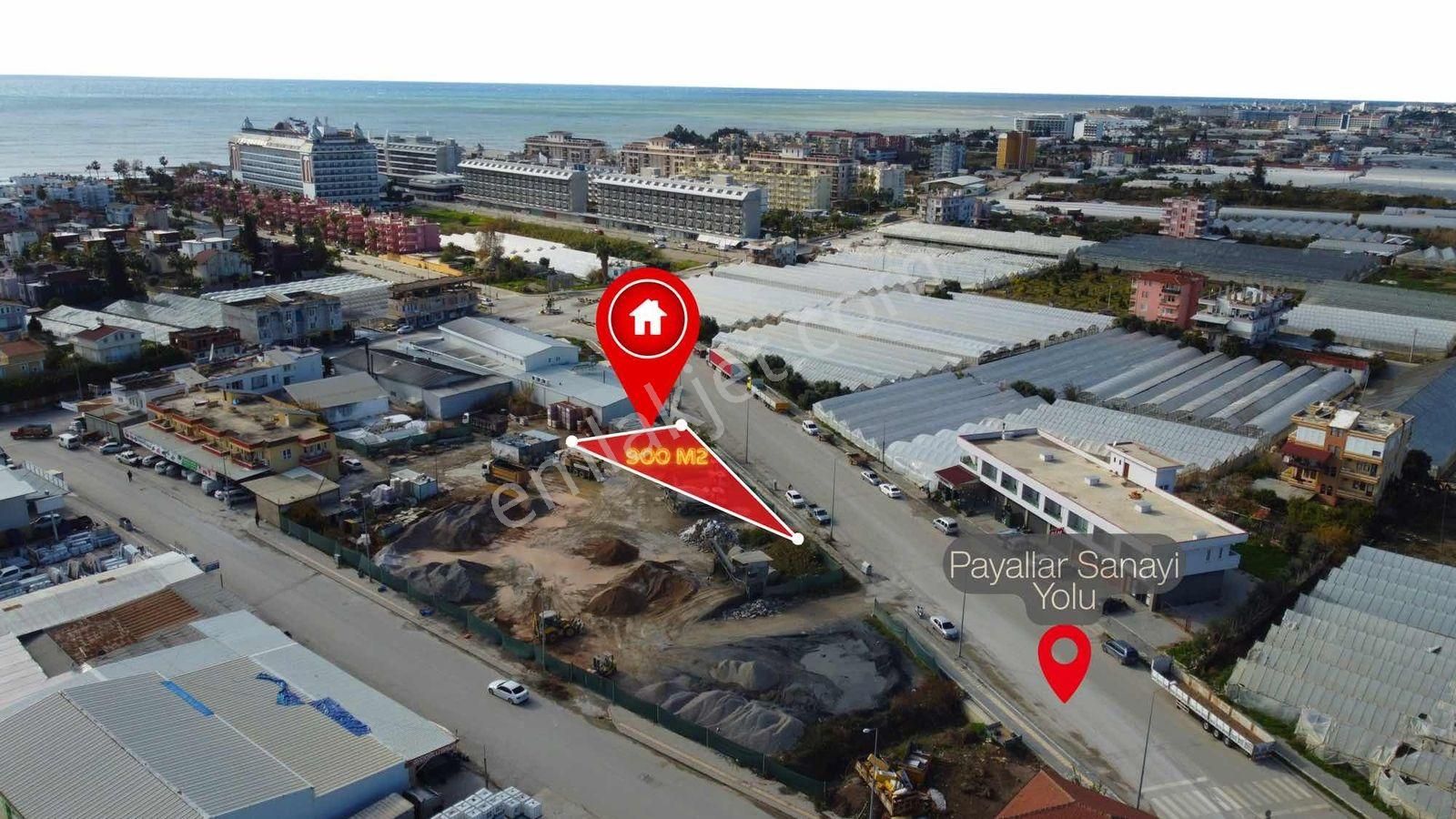 Payallar Sanayi Yolu Yola Sıfır 900 M2 Arsa