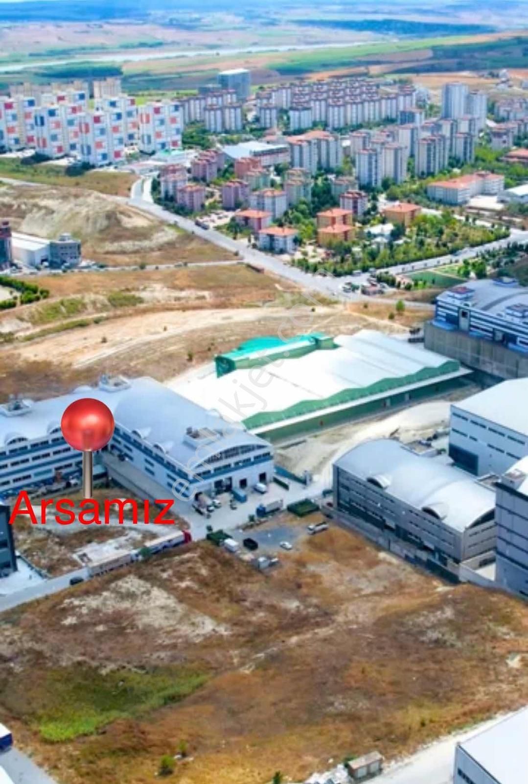 A.köy Hadımköy Akpınar Sanayisinde 3.287 Metre Tektapu Arsa. - Görsel 8