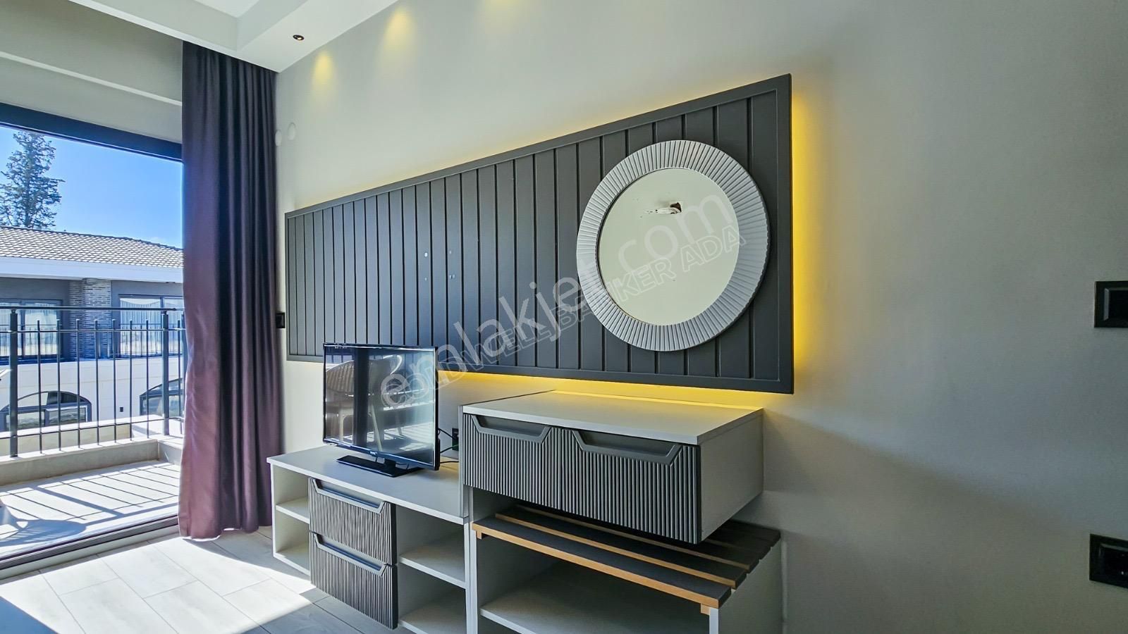 Kuşadası Kuştur Plajı ‘na Yürüme Mesafesinde 1+1 Şık Eşyalı Kiralık Daire - Görsel 19