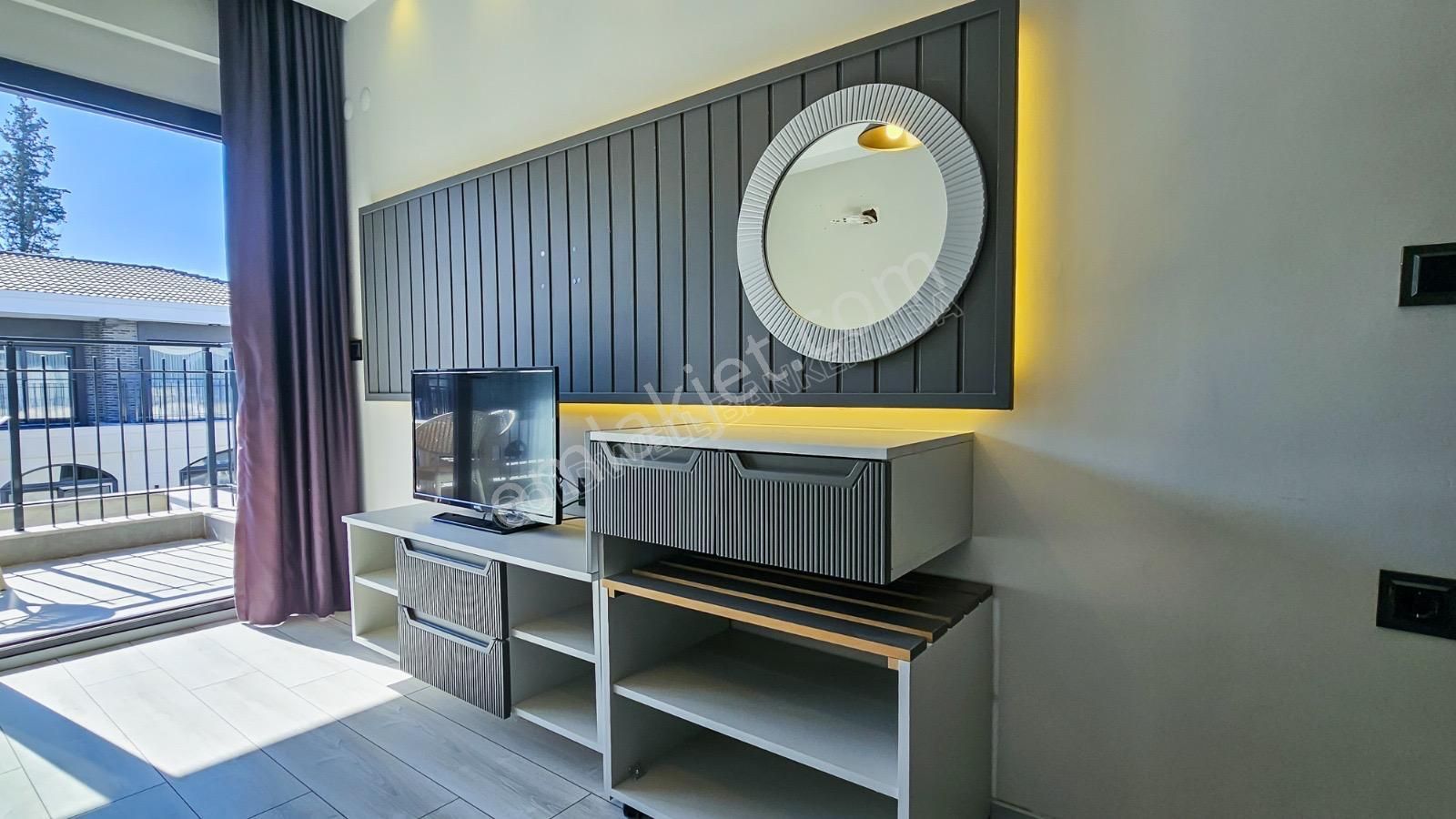 Kuşadası Kuştur Plajı ‘na Yürüme Mesafesinde 1+1 Şık Eşyalı Kiralık Daire - Görsel 21