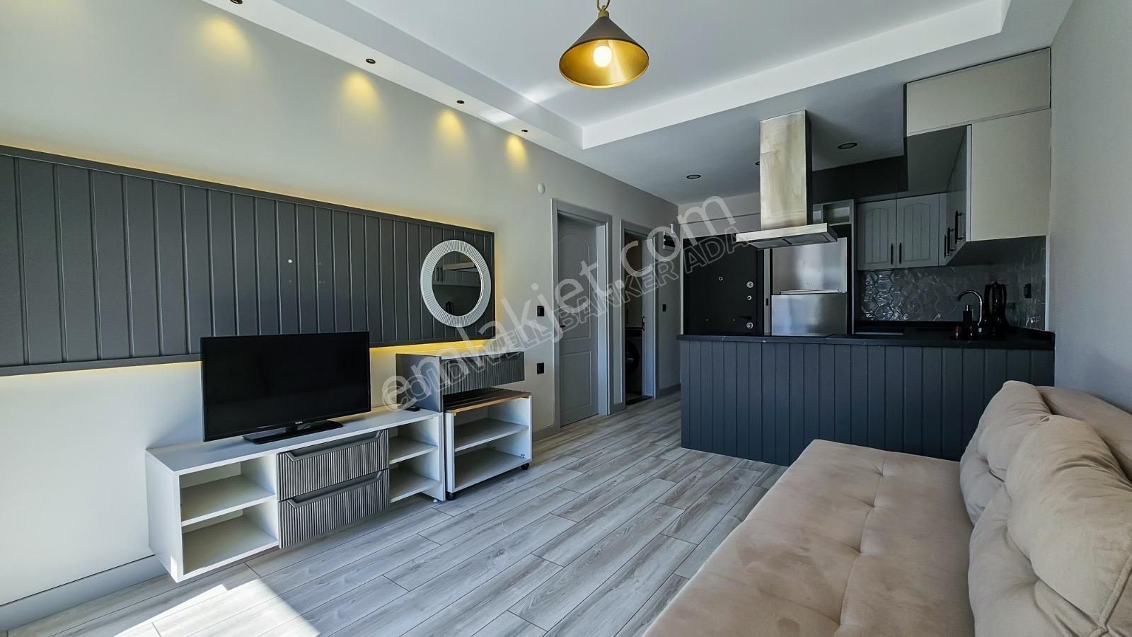 Kuşadası Kuştur Plajı ‘na Yürüme Mesafesinde 1+1 Şık Eşyalı Kiralık Daire - Görsel 23