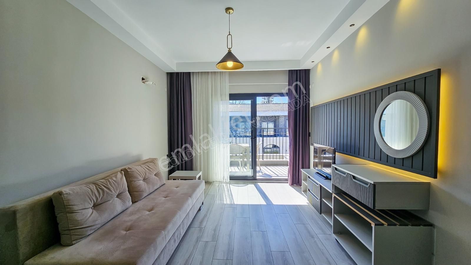 Kuşadası Kuştur Plajı ‘na Yürüme Mesafesinde 1+1 Şık Eşyalı Kiralık Daire - Görsel 22