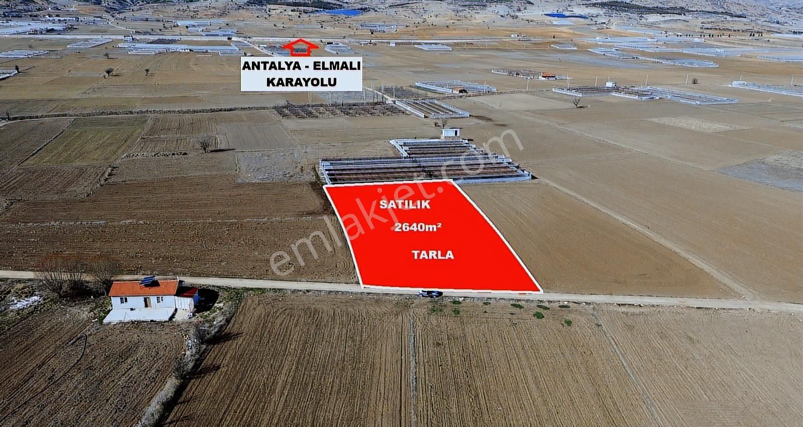 Vip Gayrimenkul'den Çukurelma Mah. 2.640m² Tarla - Görsel 6