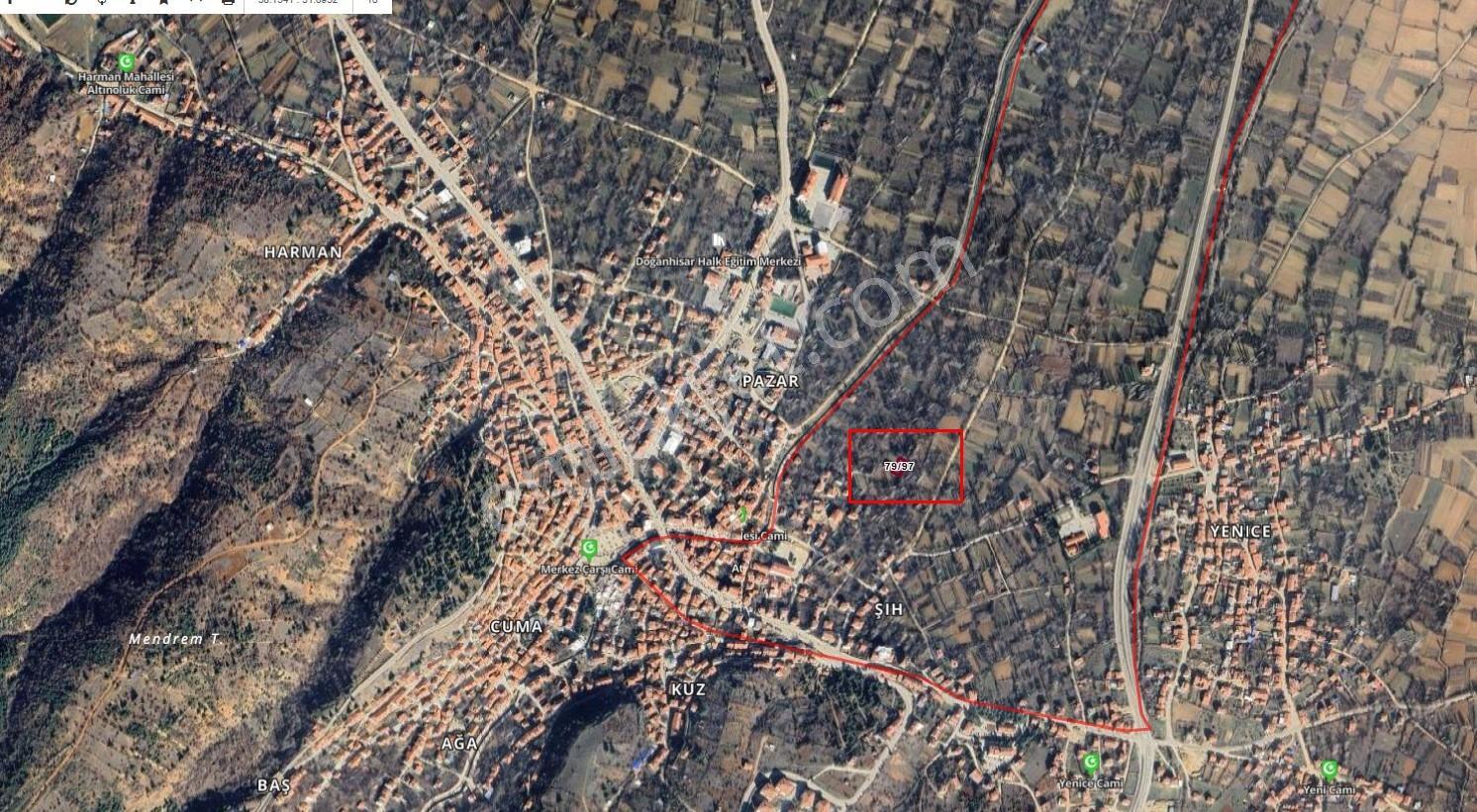 Doğanhisar Merkez'de 2 Kat İmarlı Fırsat Arsa - Görsel 7
