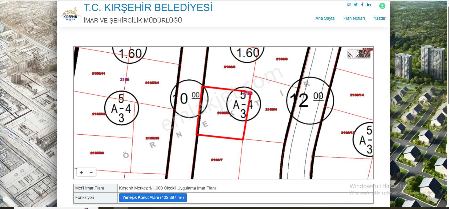 Global'den Opet Petrol İlerisinde 4 Kat İmarlı 424 M2 Satılık Arsa - Görsel 4