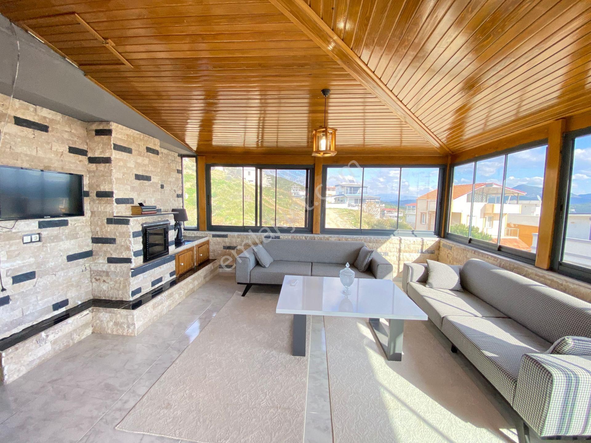 Doğanbey De Full Eşyalı Havuzlu Denize Yakın Satılık 3+1 Villa - Görsel 24