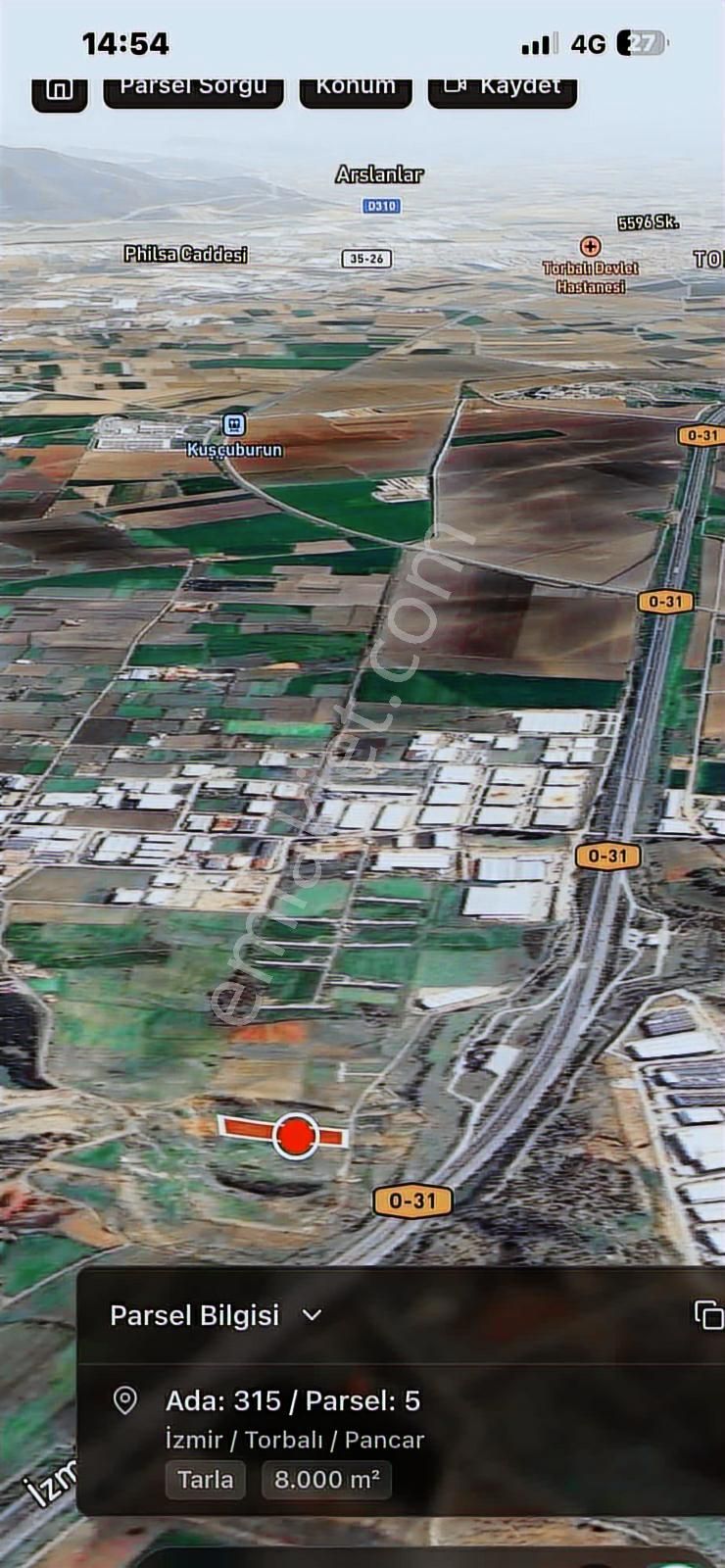 Yatırıma Uygun 8.000m2 Parsel,pancar Organize Depolarına Yakın - Görsel 14