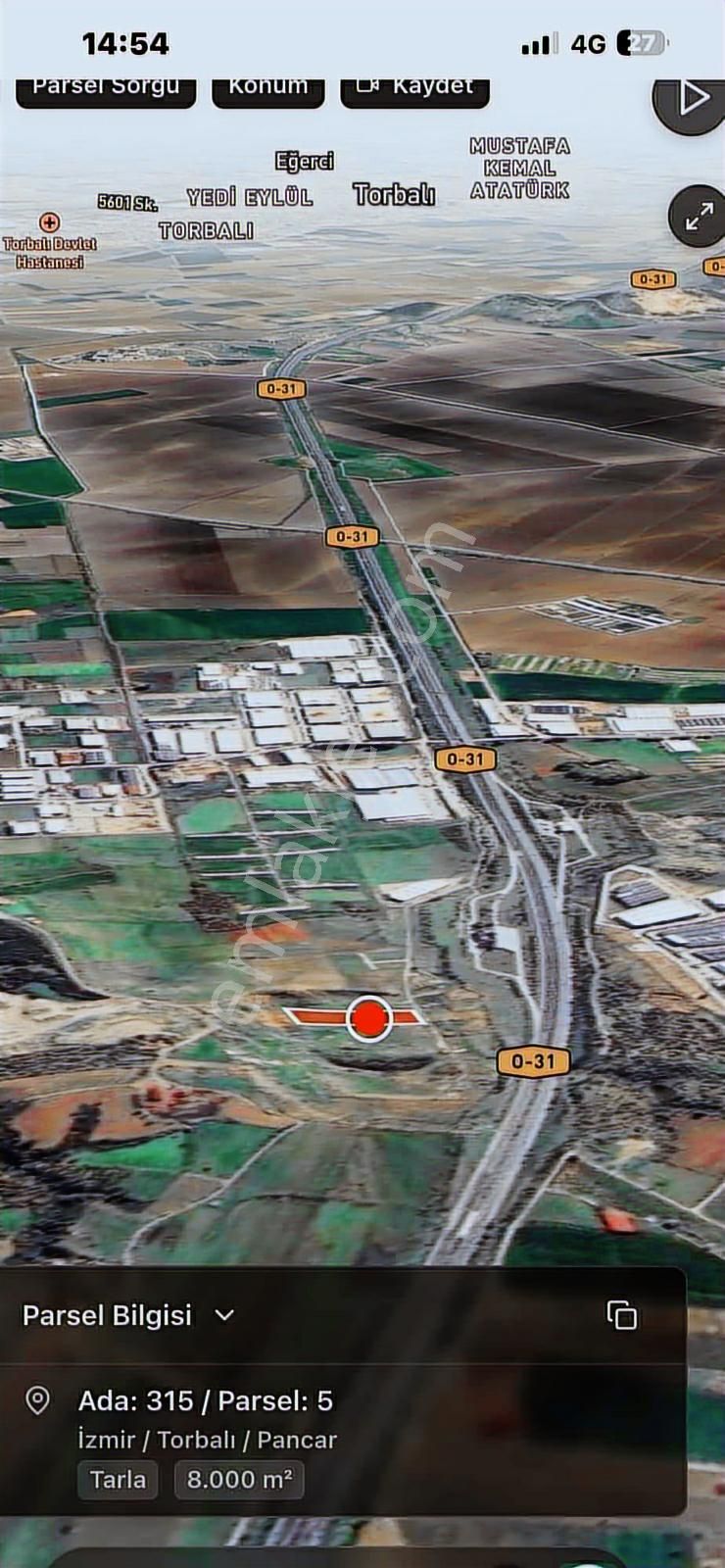 Yatırıma Uygun 8.000m2 Parsel,pancar Organize Depolarına Yakın - Görsel 15