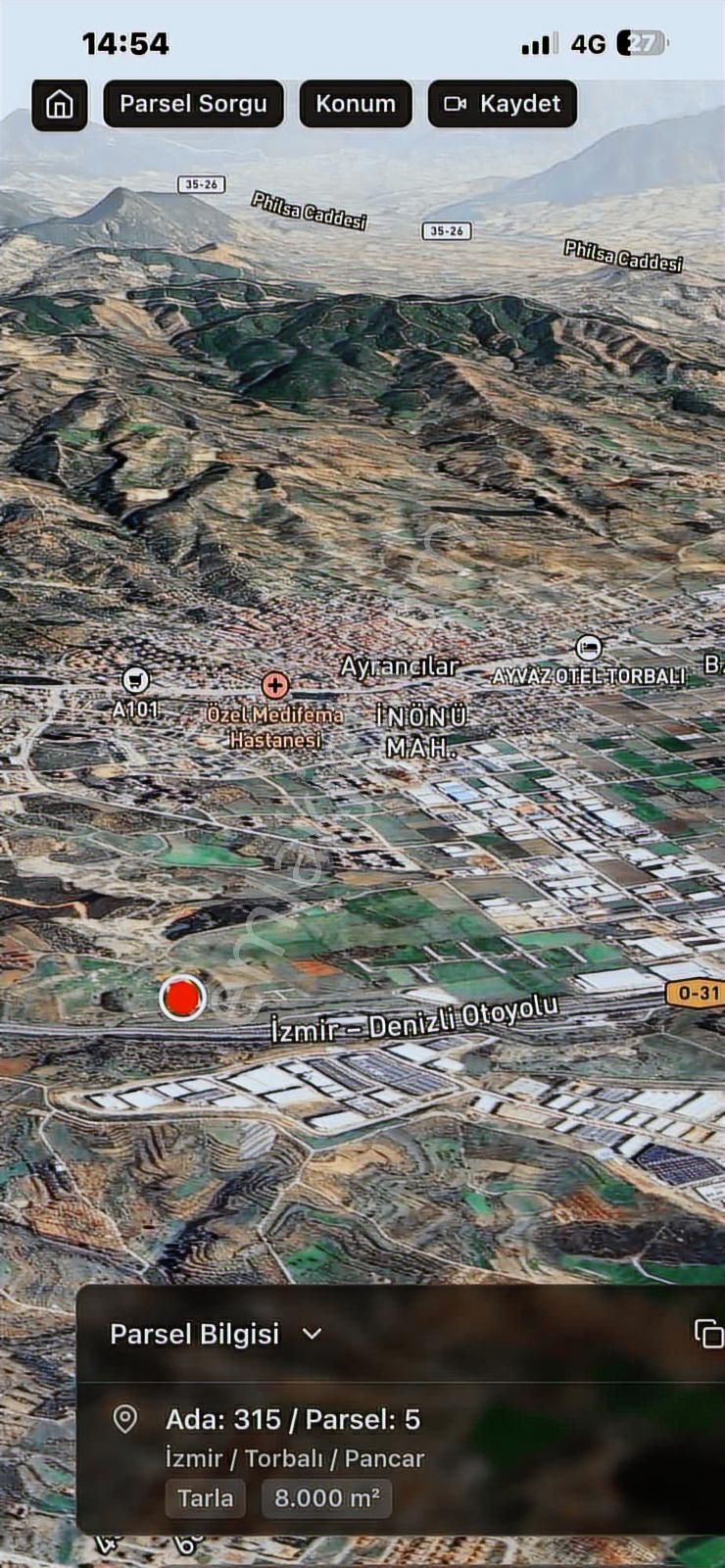 Yatırıma Uygun 8.000m2 Parsel,pancar Organize Depolarına Yakın - Görsel 12