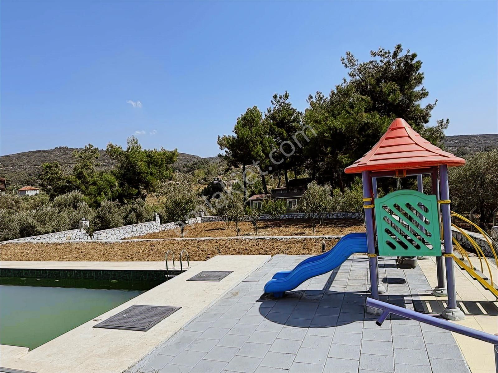 Buca Karacagac'ta 10.515m2 Arazi Tek Tapulu Havuzlu Müstakilev - Görsel 27