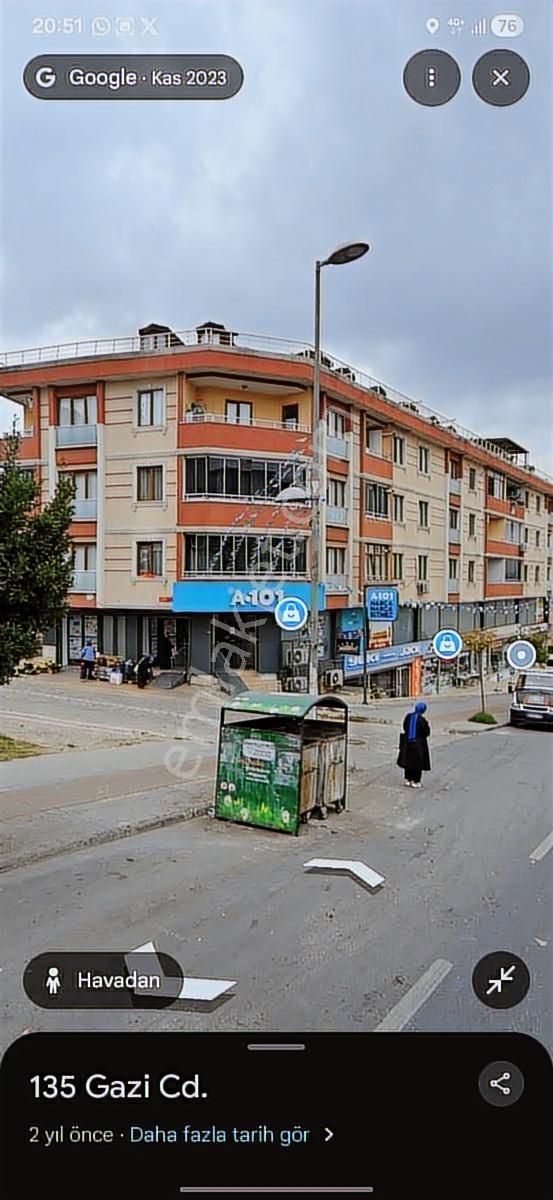 Ulaş Gayrimenkulden Gazi Caddesi Üzeri 125 M² 2+1 Satılık Daire
