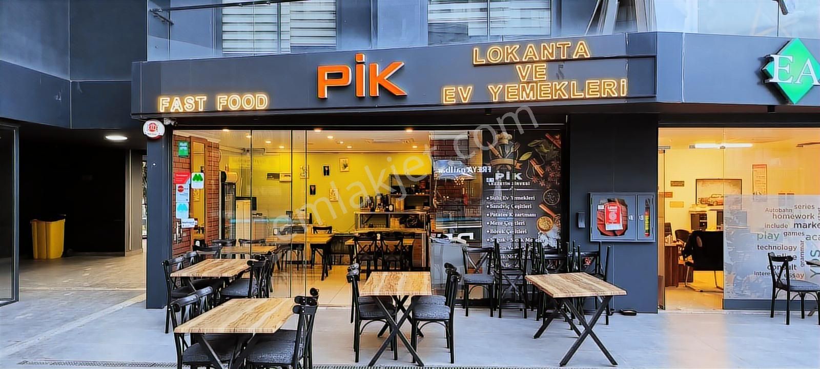 Bornova Avcılar Effect'te Devren Kiralık Restoran