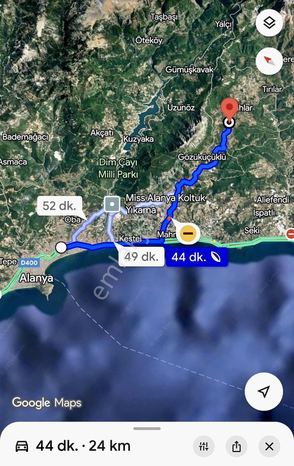 Alanya Şıhlarda Satılık 5 Dönüm Tarla - Görsel 17