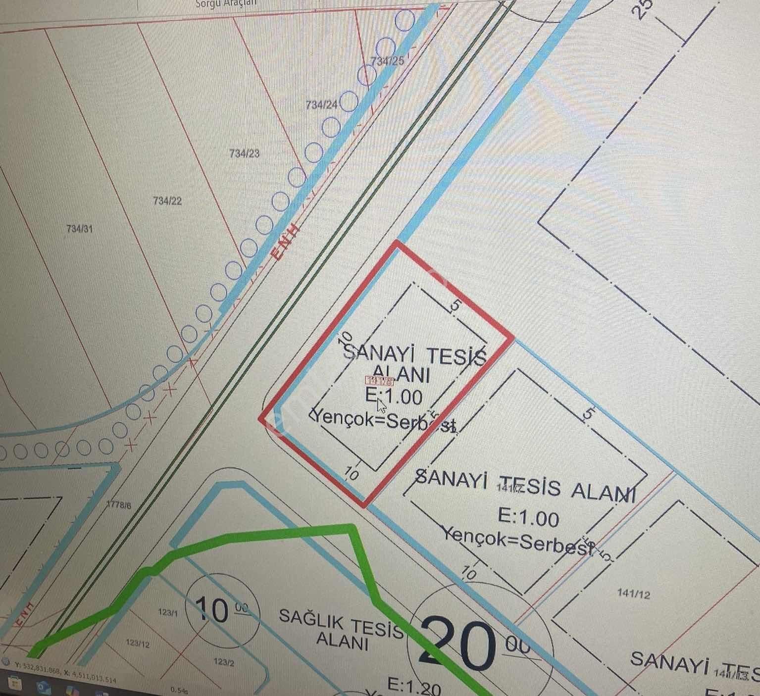 Sakarya Arifiye'de Harika Konumda Sanayi İmarlı Satılık Arsa - Görsel 2