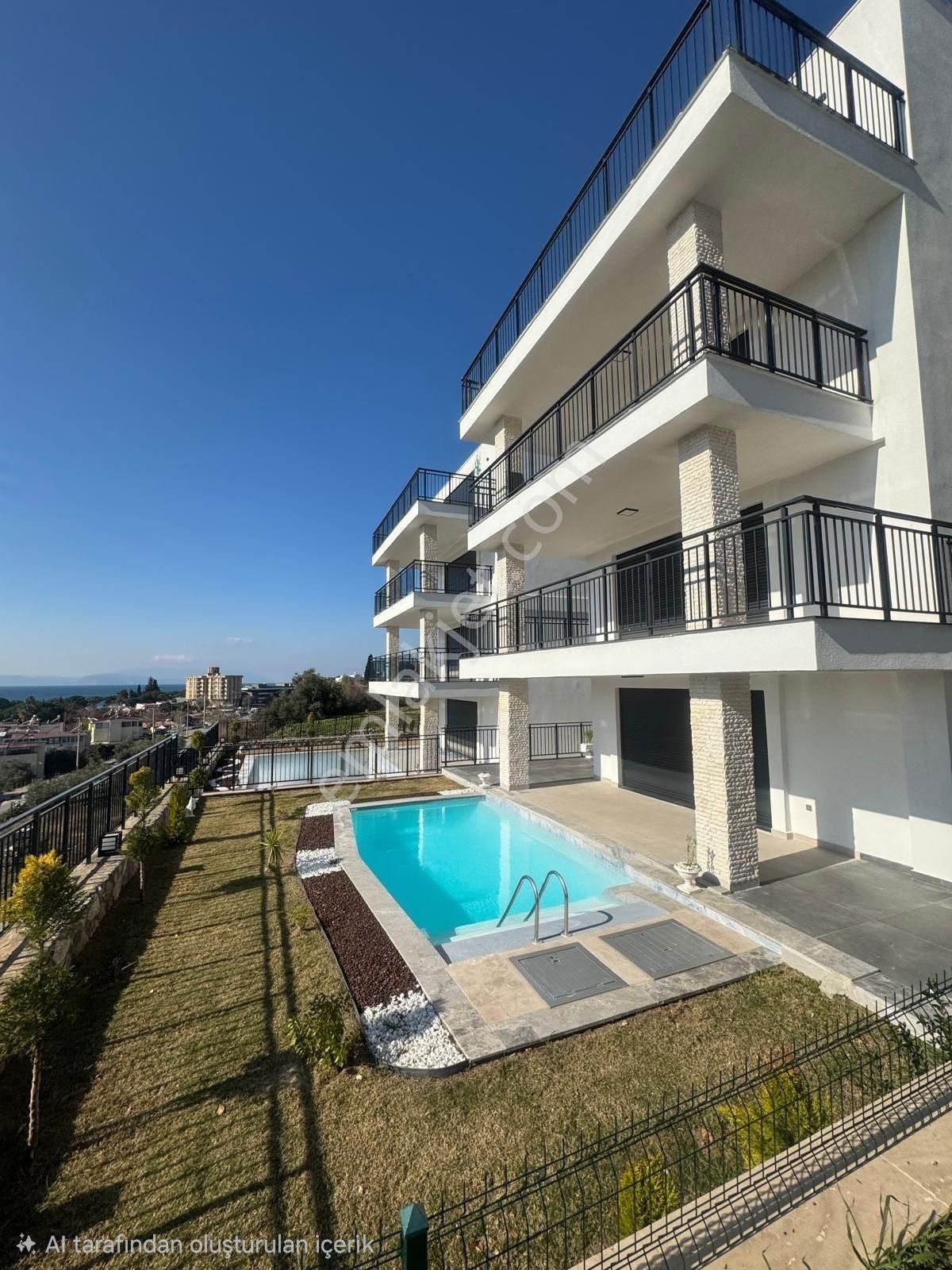 Kuşadası Yavansu Mevkiinde Denize 300mt 6+2 420m2 Tek Müstakil Özel Havuzlu Villa - Görsel 3