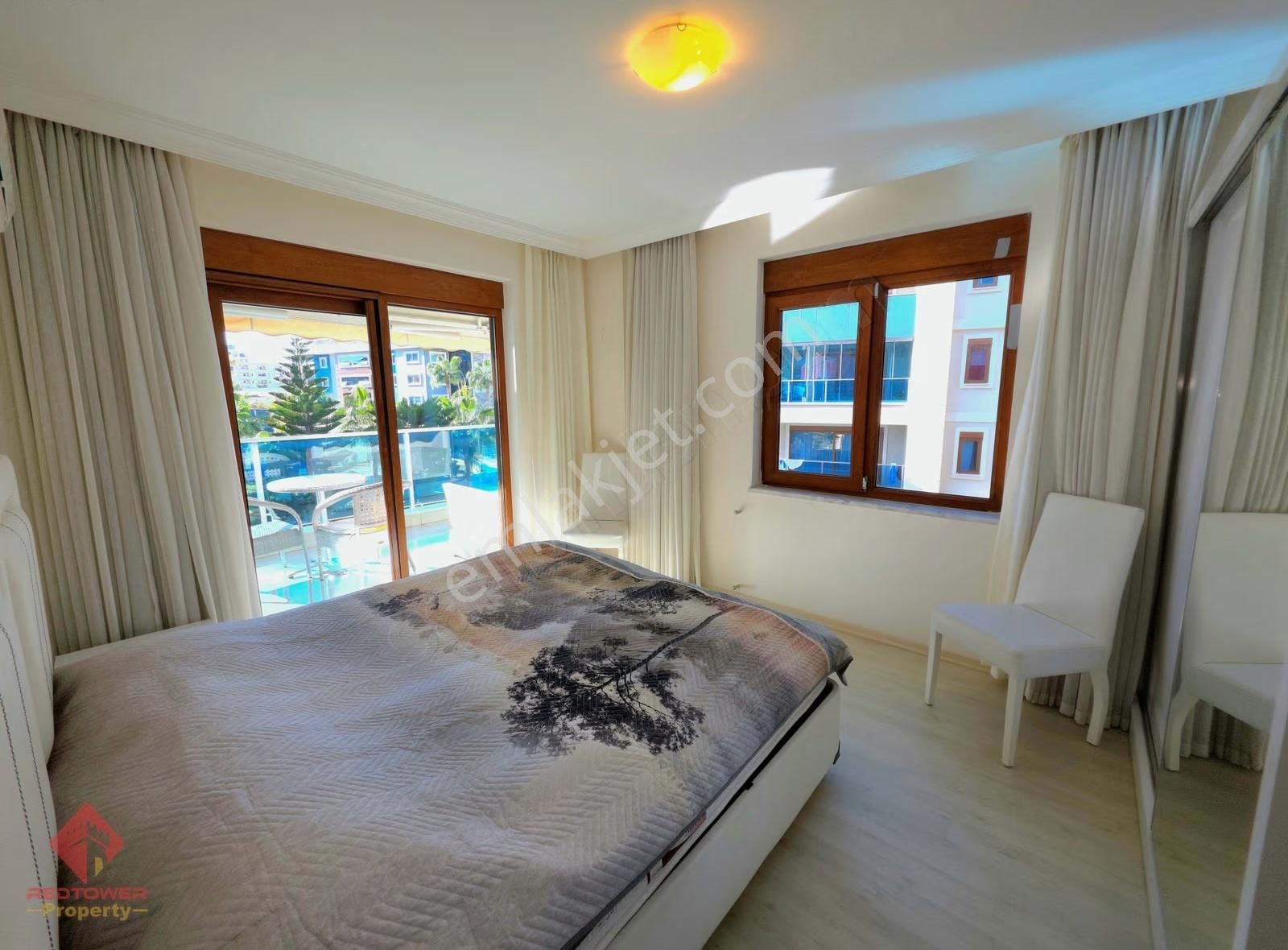 Alanya Oba'da Aktiviteli Site'de Satılık 3+1 Eşyalı Daire - Görsel 28