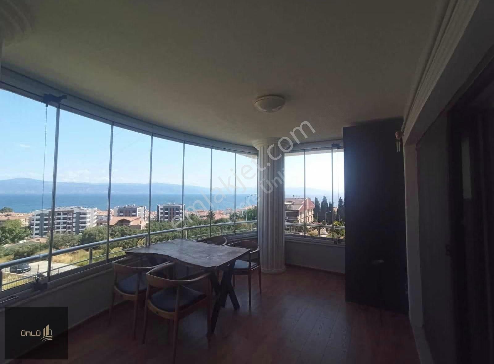 Emre Ünlü'den Ömerbey'de Full Deniz Manzaralı Eşyalı Harika 4+1