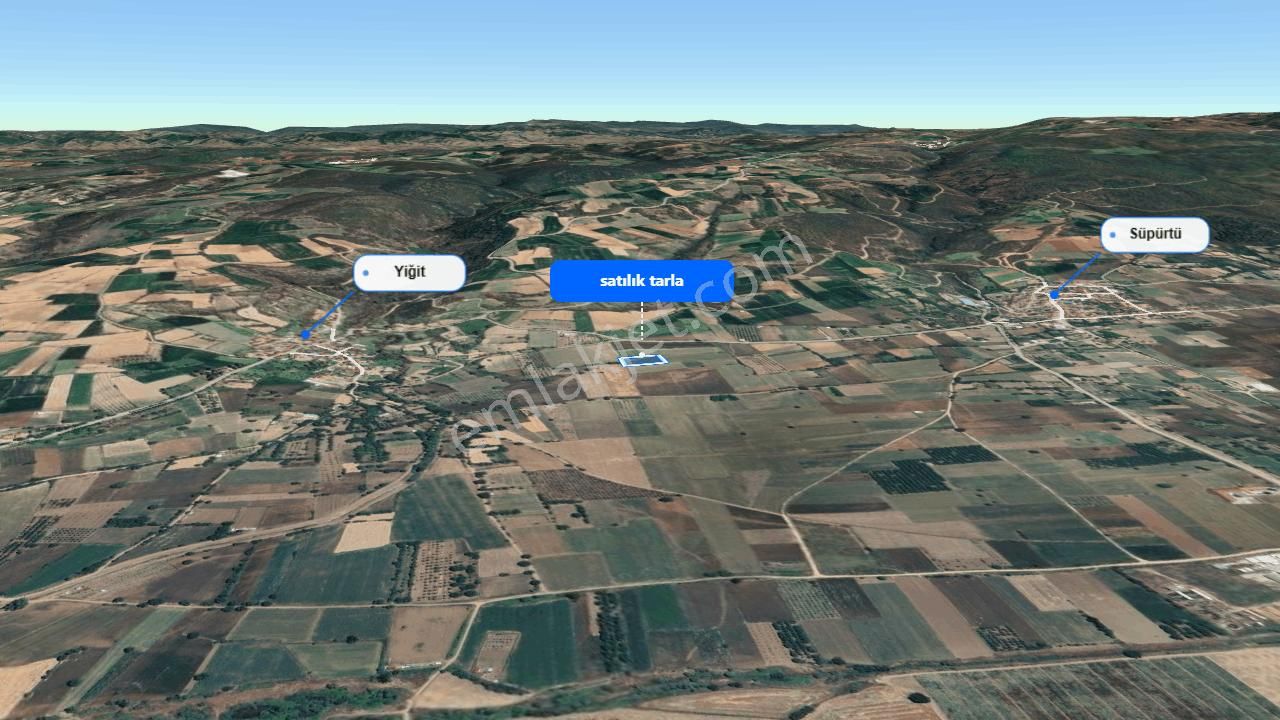 Roma' Dan Süpürtü Mh' De Satılık Tarla - Görsel 4