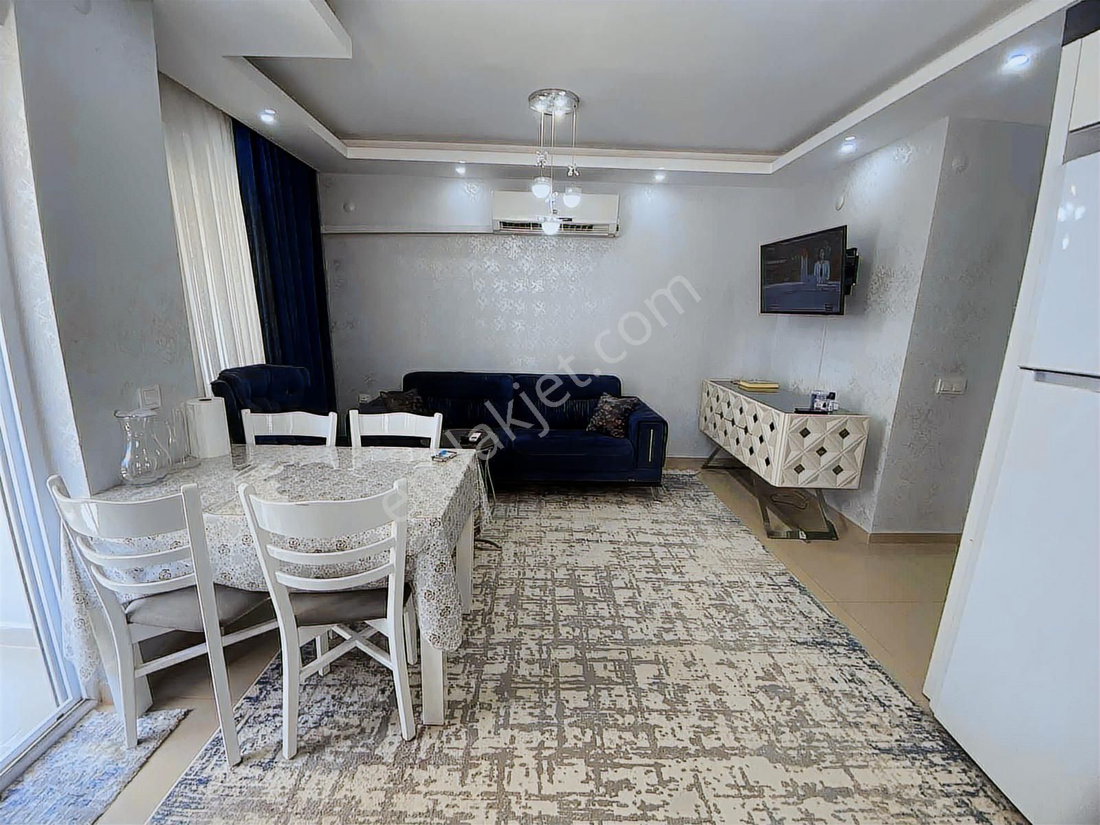 Hurma'da Satılık 1+1 Yüksek Giriş Full Eşyalı D.gazlı Daire - Görsel 14
