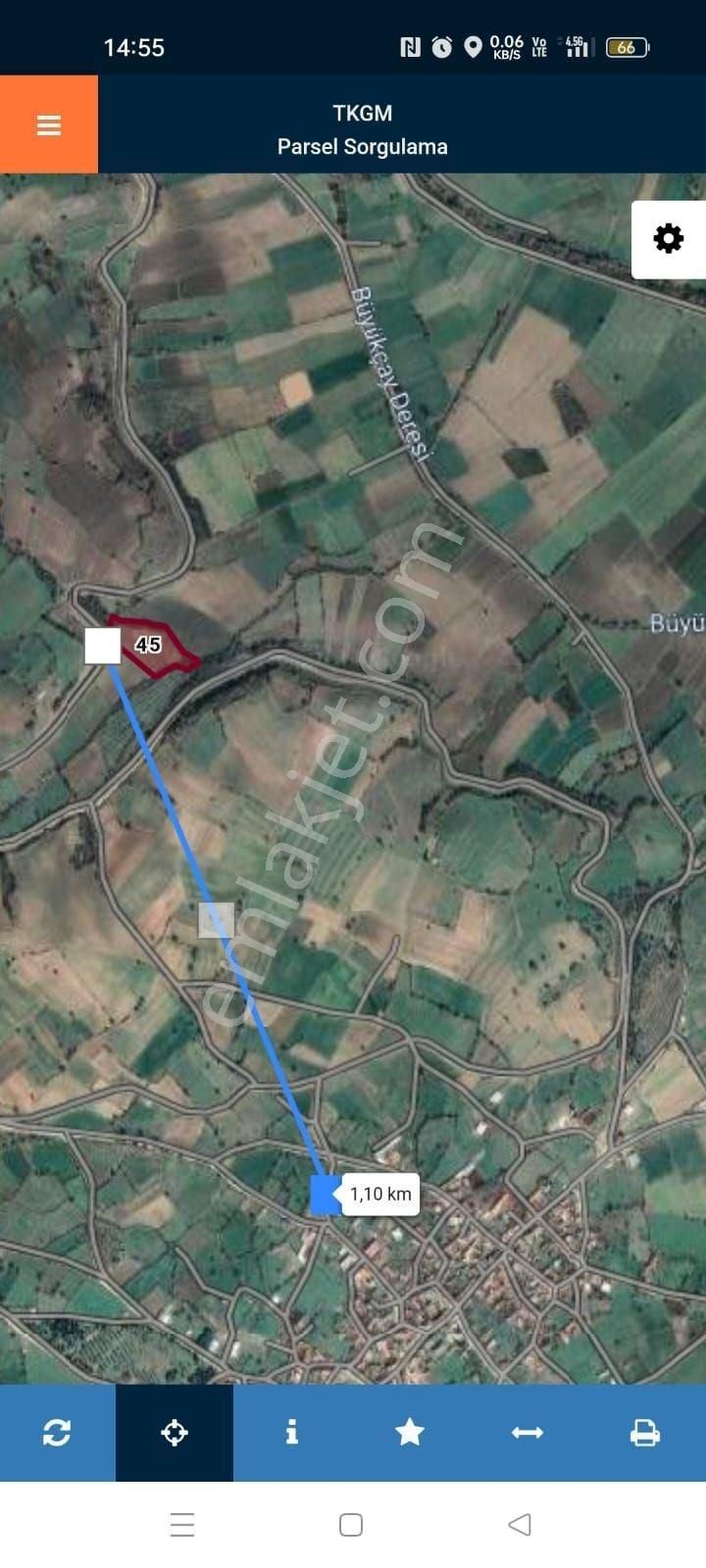 9950 M2 Verimli Sulak Arazi Suyu Yolu Var Danişment Biga Çanakkale - Görsel 8