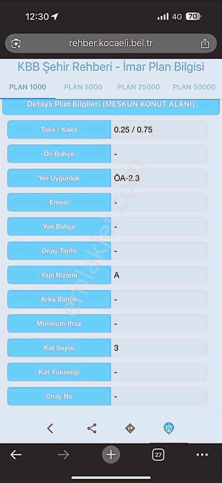 Çayırköy Kandıra Yolu Üzeri Tabela Değeri Kiralık -satılık Arsa - Görsel 11