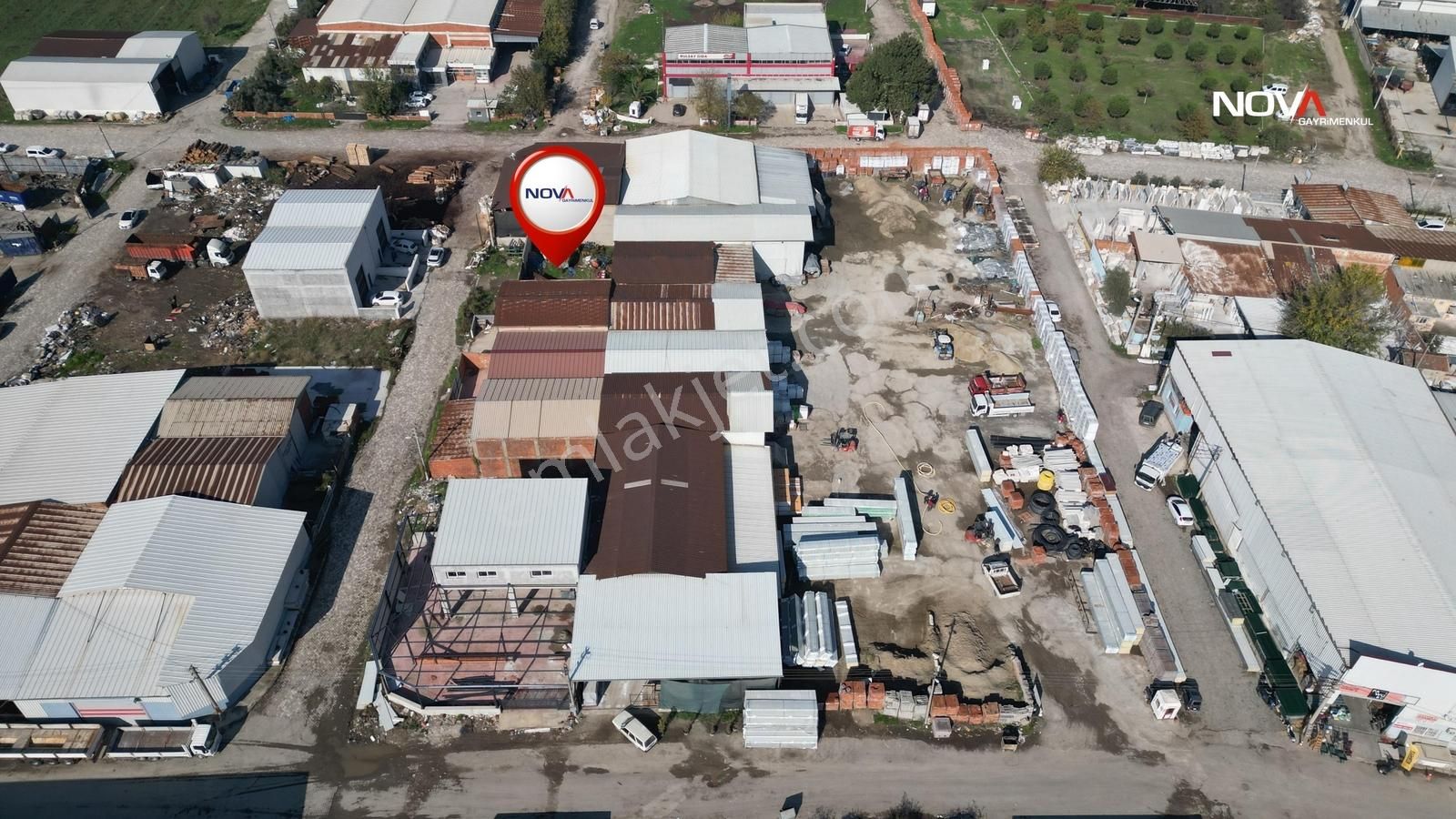 Nova'dan Koşukırında Merkezi Konumda 348m2 Sanayi Arsası Satılık - Görsel 8