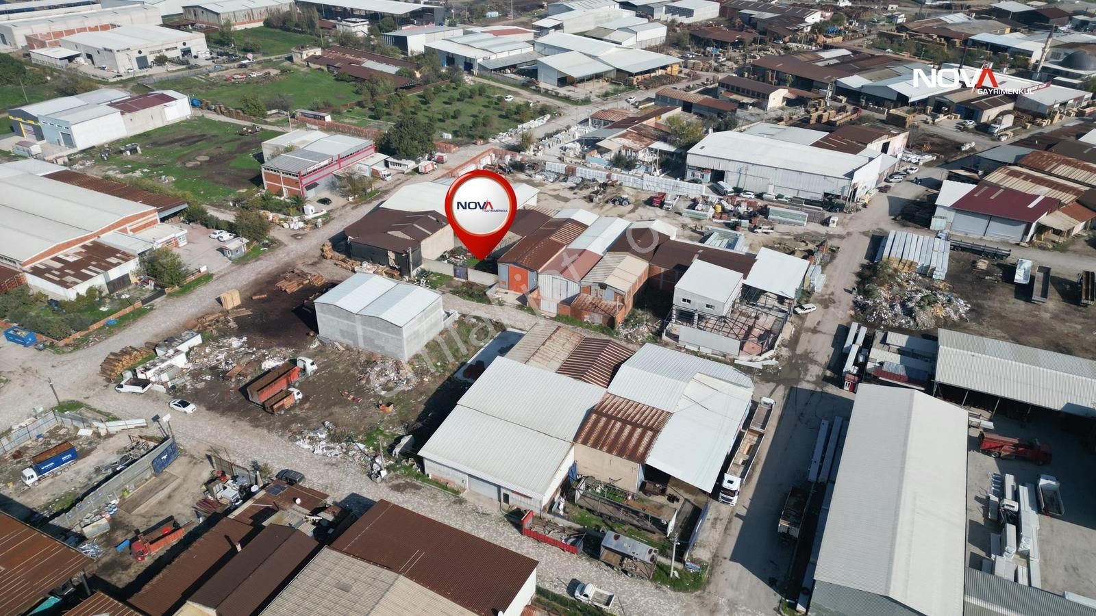 Nova'dan Koşukırında Merkezi Konumda 348m2 Sanayi Arsası Satılık - Görsel 6