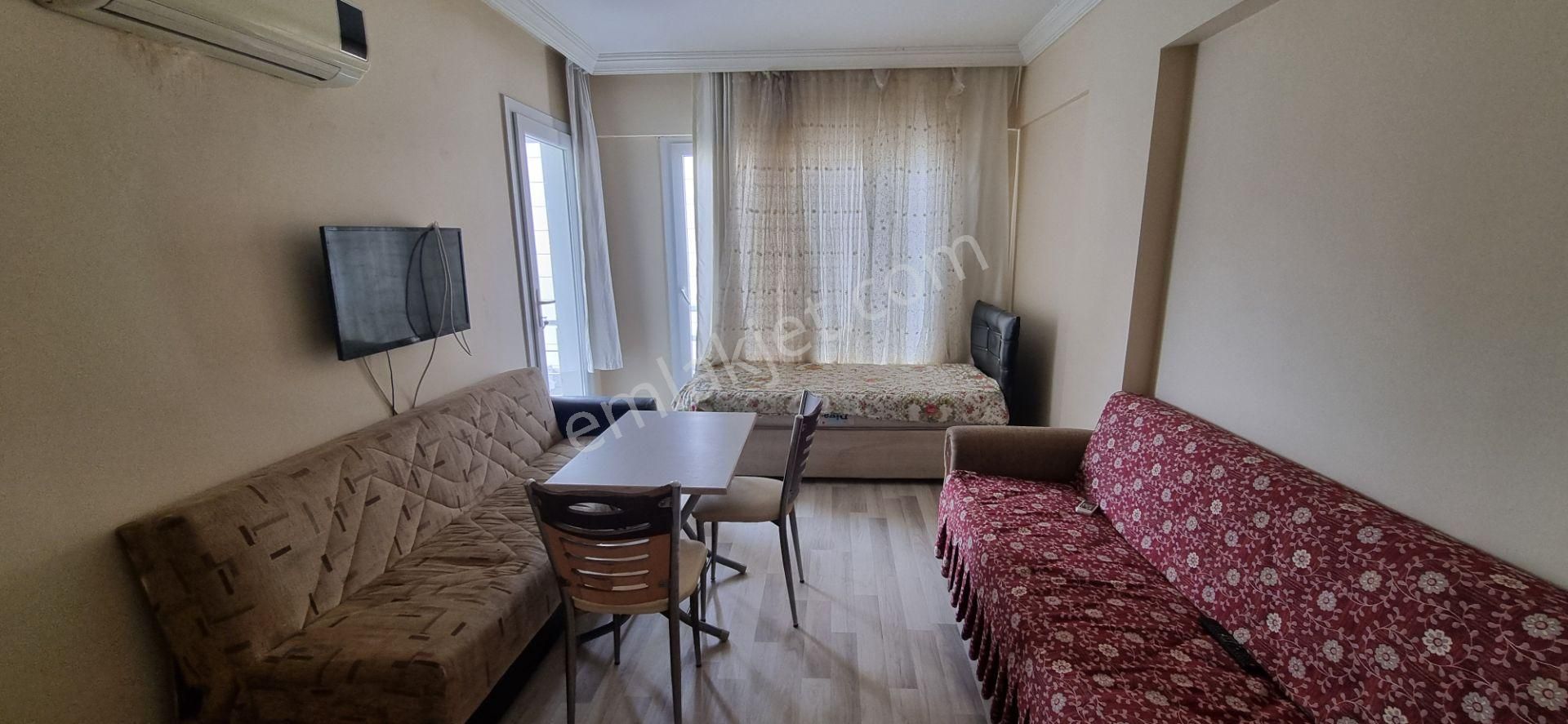 Aydın Nazilli Yöntem Emlaktan Sümer Mahallesinde Eşyalı Kiralık Klimalı 1+1 Daire