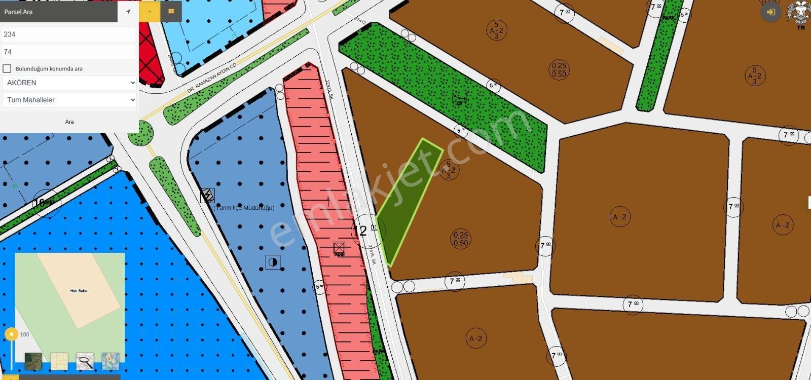 1.009 M² / Konya / Akören / Tülce / İmarlı Arsa - Görsel 2