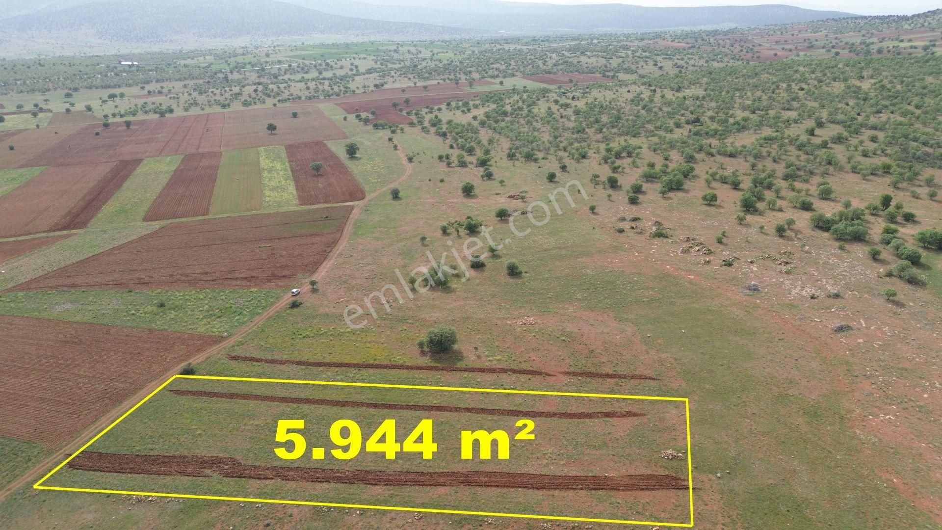 Konya / Akören / Hacılar Mahallesinde 5.944 M² Müstakil Tapulu Tarla - Görsel 7