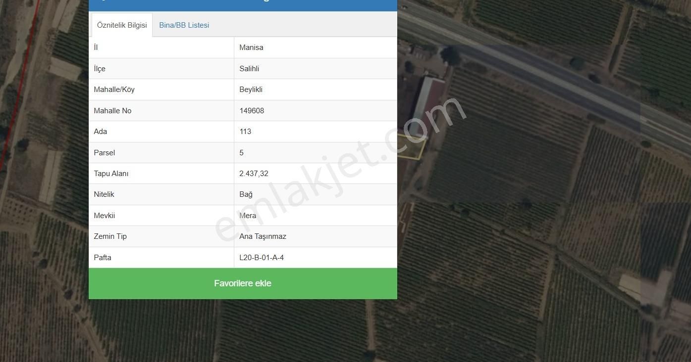 Salihli Beylikli'de 2437m2 Satılık Bağ - Görsel 6