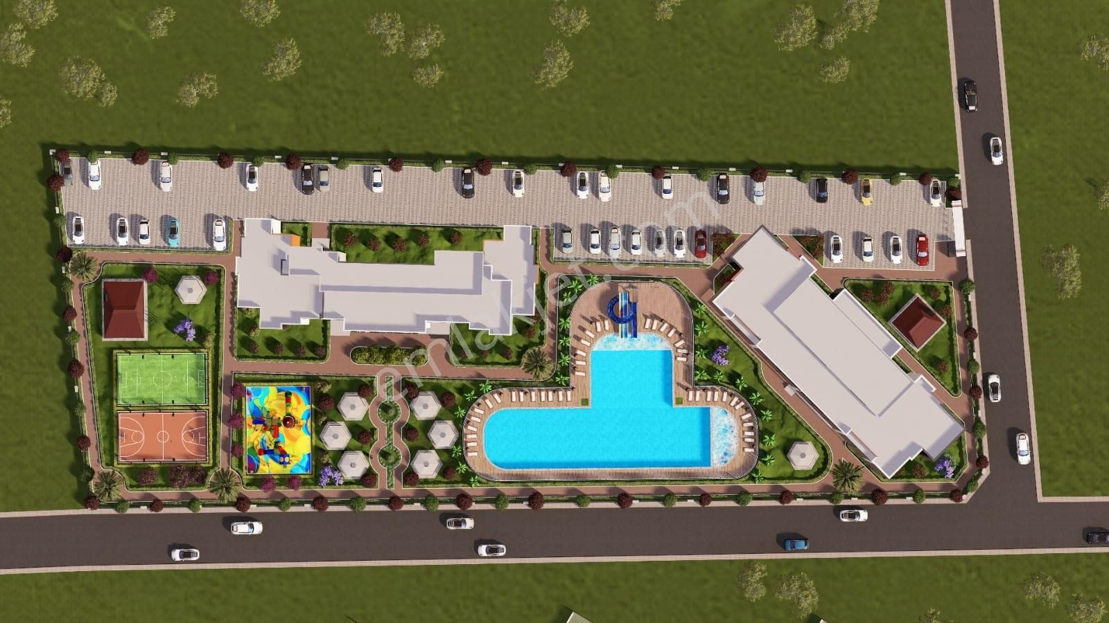 Karınca'dan Tecede Sosyal Alanlı Havuzlu Cazip Fiyat 1+1 Satılık - Görsel 3