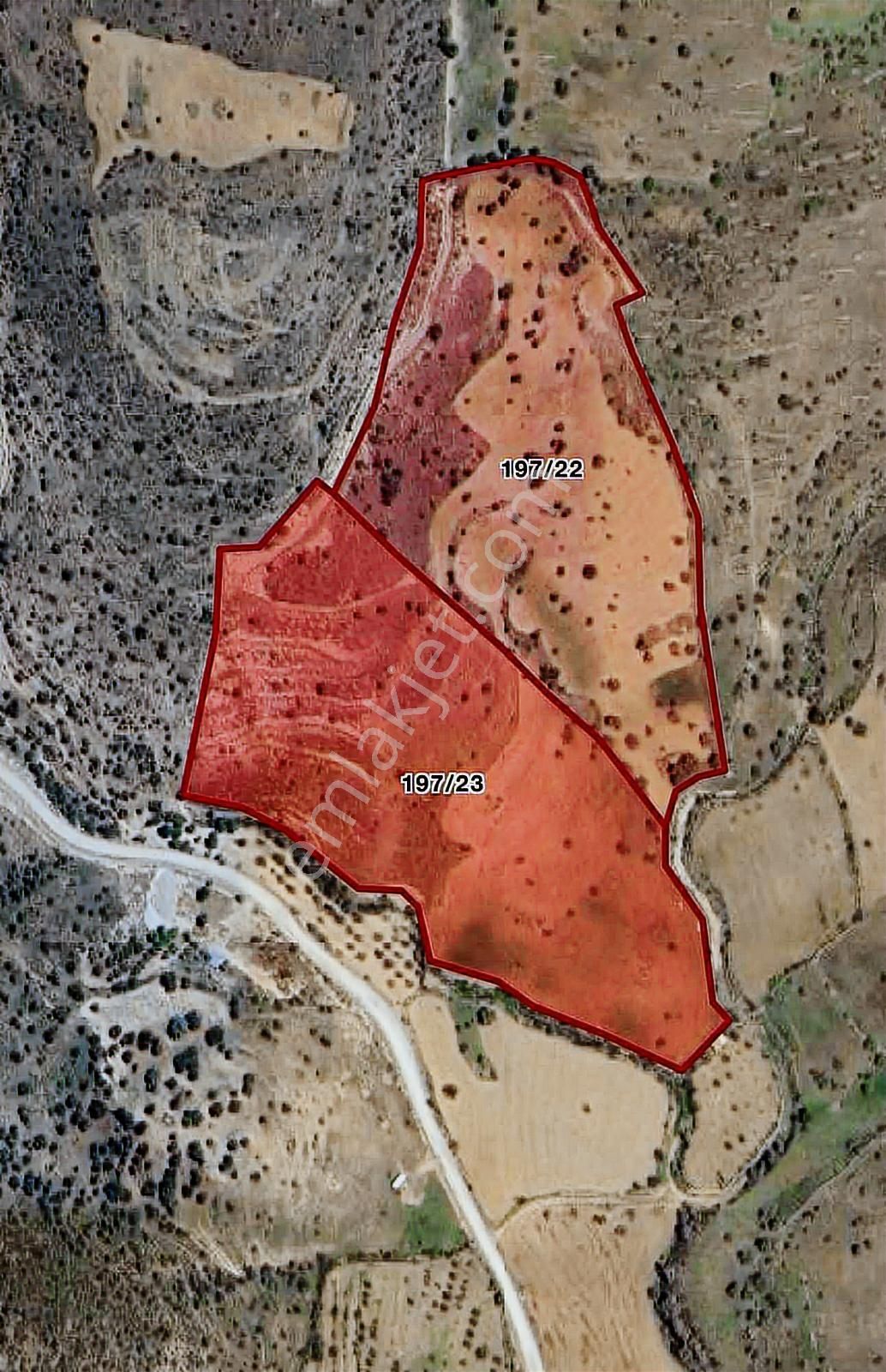 Aftonkarahisar Büyük Kalecık Kocatepe De Satılık Arazi