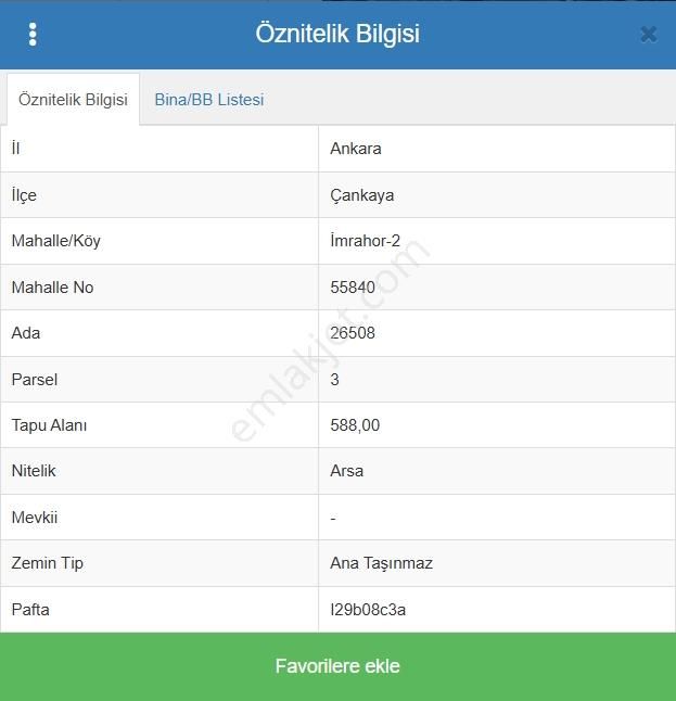Çankaya Boztepe Mah.de Hem Yatırımlık Hem Yüksek Primli Arsa - Görsel 3