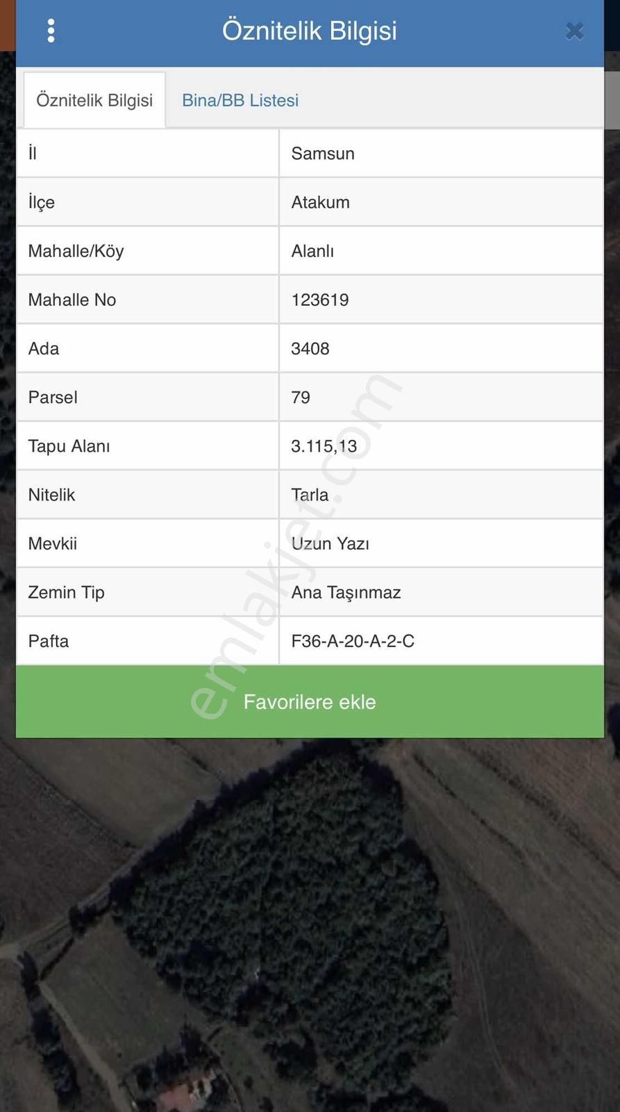 Alanlı Mevkii'nde Tarla - Görsel 3