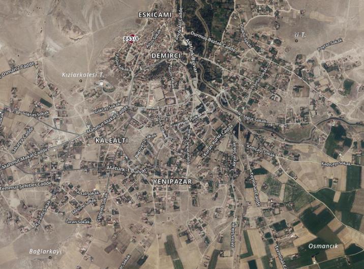 Satılık Arsa Gülağaç Demirci Eskicimi De 1140 M Arsa 853/1 - Görsel 3