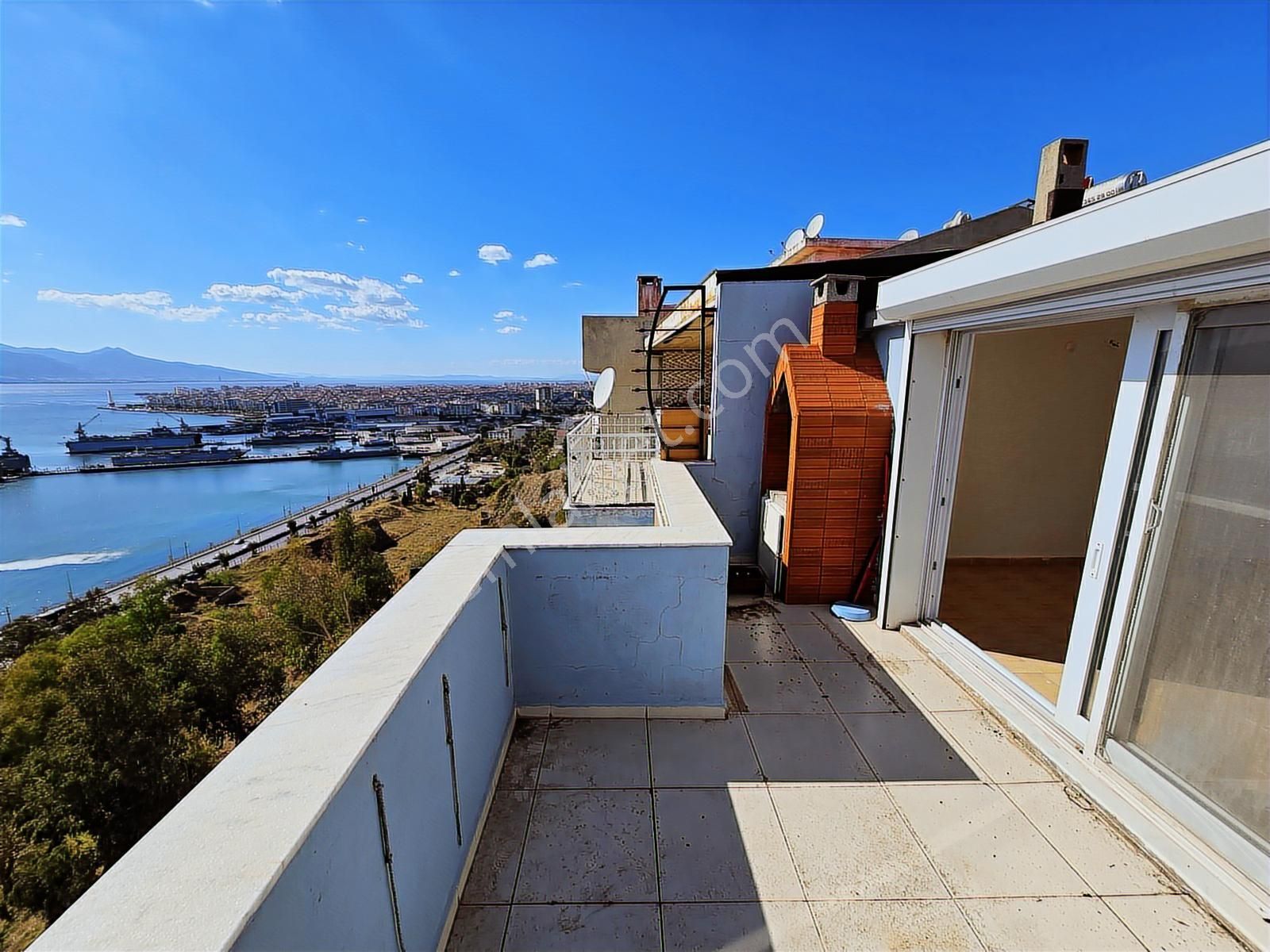 Turyap'dan Deniz Manzaralı Çatı Dublex 3+1 Kiralık Daire - Görsel 29