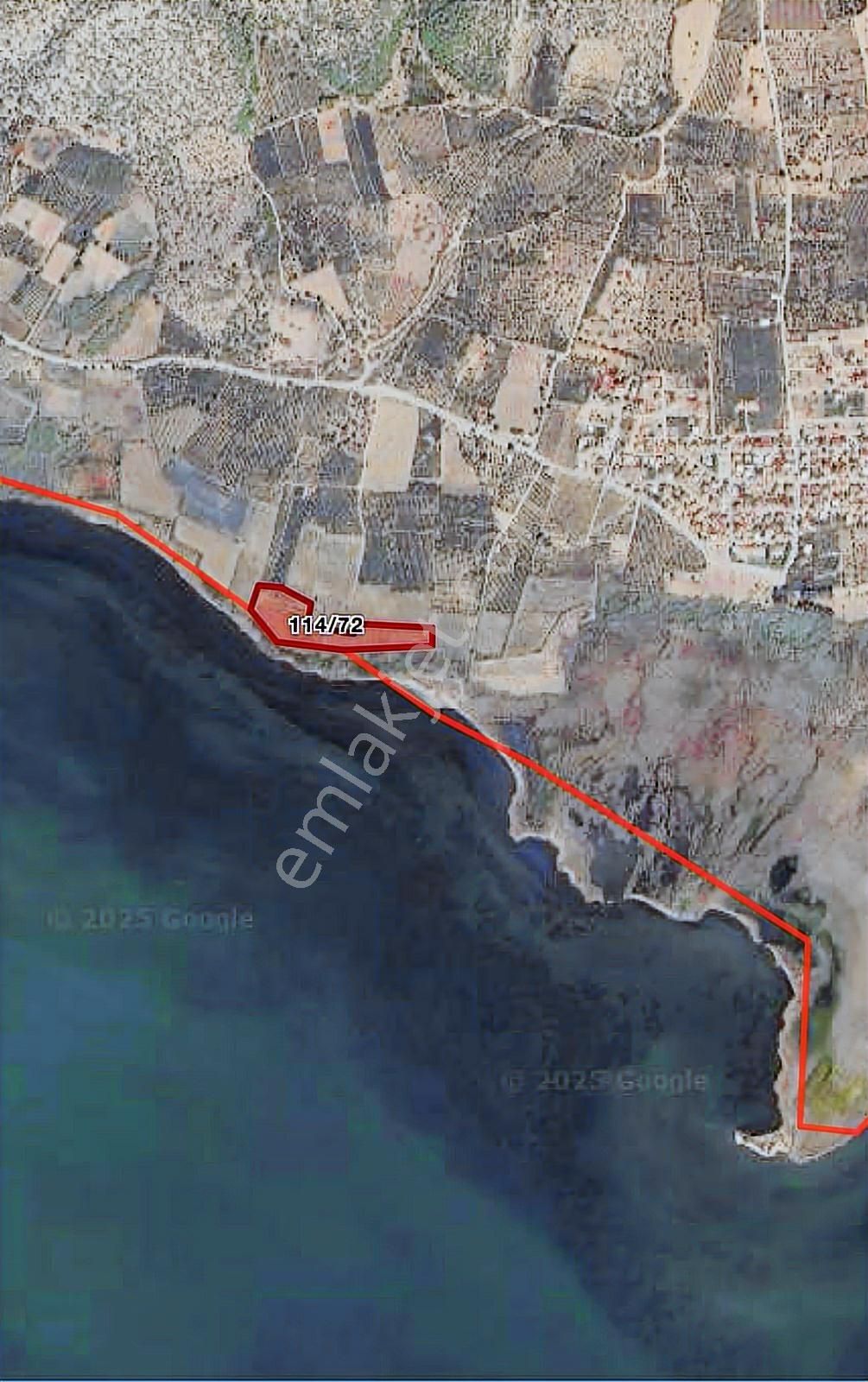 Aydın, Söke, Doğanbey'de Satılık Denize Sıfır 17.500 M2 Tarla - Görsel 2