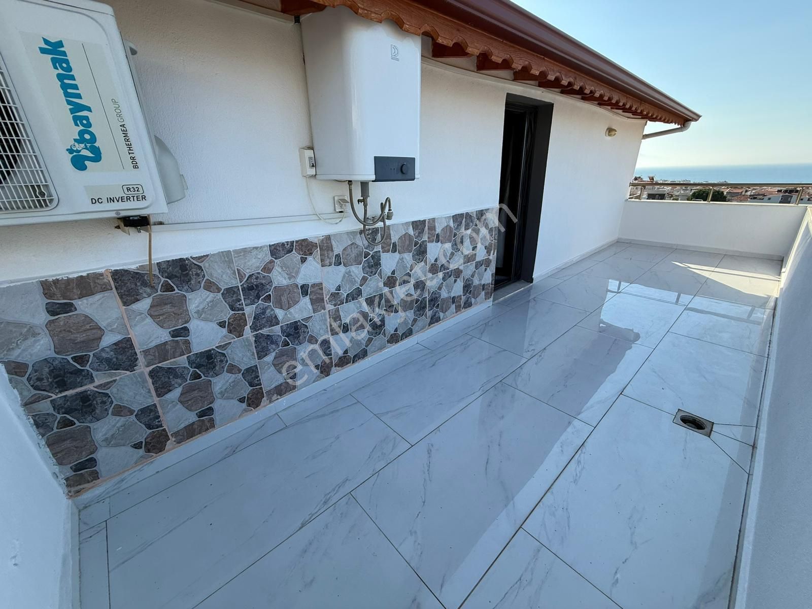 Özdere Merkezde Satılık Full Deniz Manzaralı Satılık 3+1 Geniş Yazlık - Görsel 21