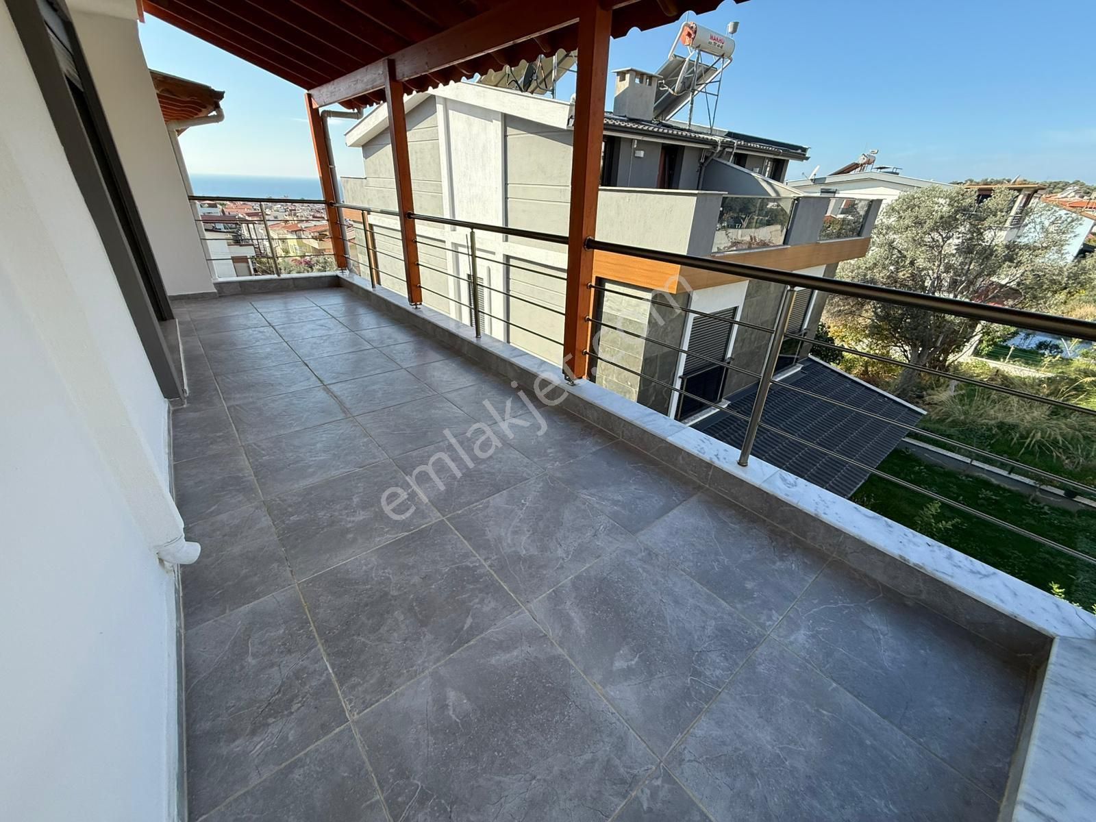 Özdere Merkezde Satılık Full Deniz Manzaralı Satılık 3+1 Geniş Yazlık - Görsel 18