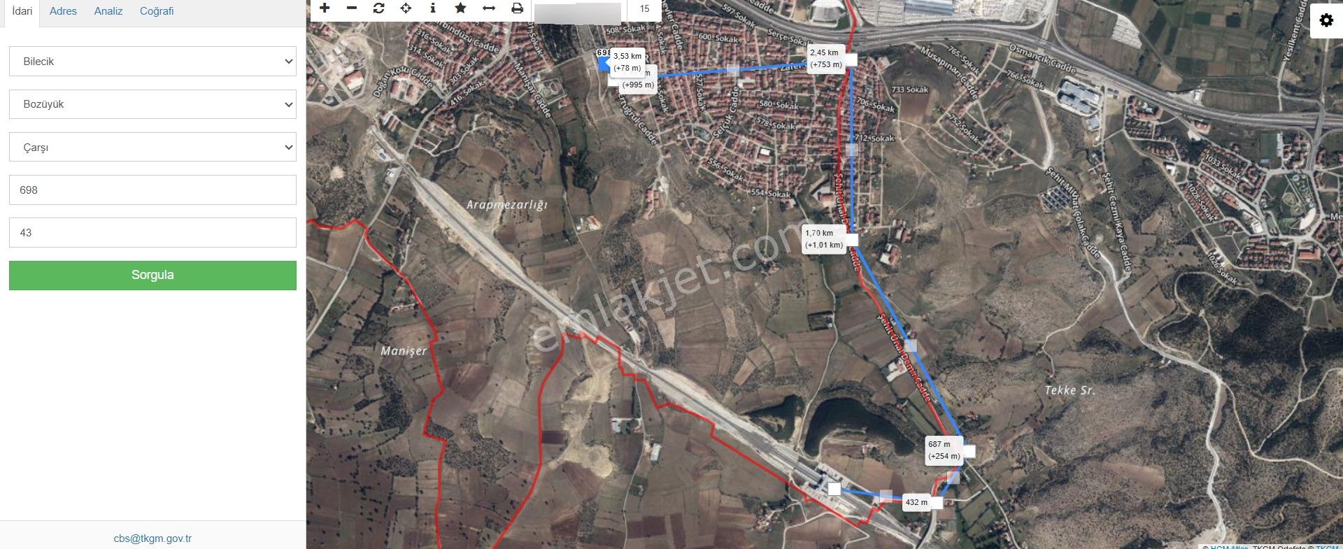 Trenday Emlak'tan Ertuğrul Caddesi Köşe Konumda 225 M2 Arsa - Görsel 13