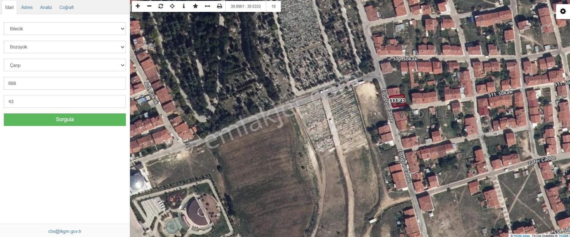 Trenday Emlak'tan Ertuğrul Caddesi Köşe Konumda 225 M2 Arsa - Görsel 11