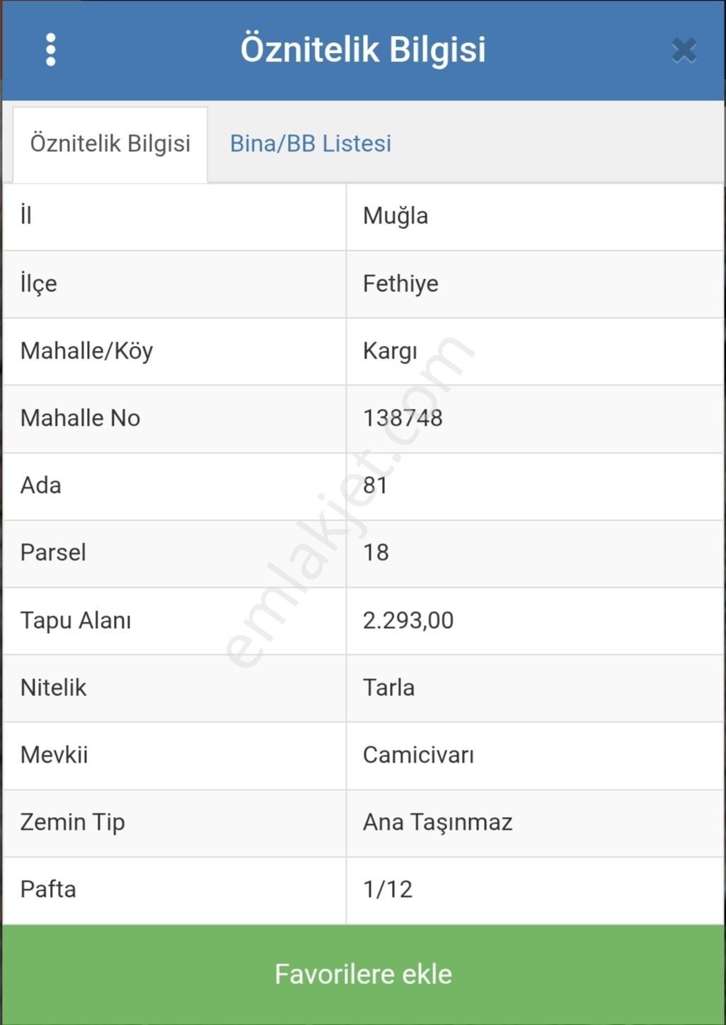 Turyap'tan Fethiye'de Denize Yakın Yatırım Fırsatı 2293m2 Tarla - Görsel 4